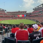 lincoln financial field in philadelphia pennsylvania during liverpool vs arsenal friendly match