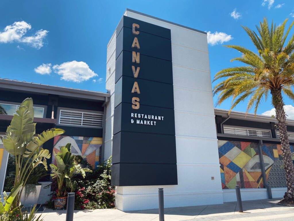 Canvas Lake Nona restaurant exterior