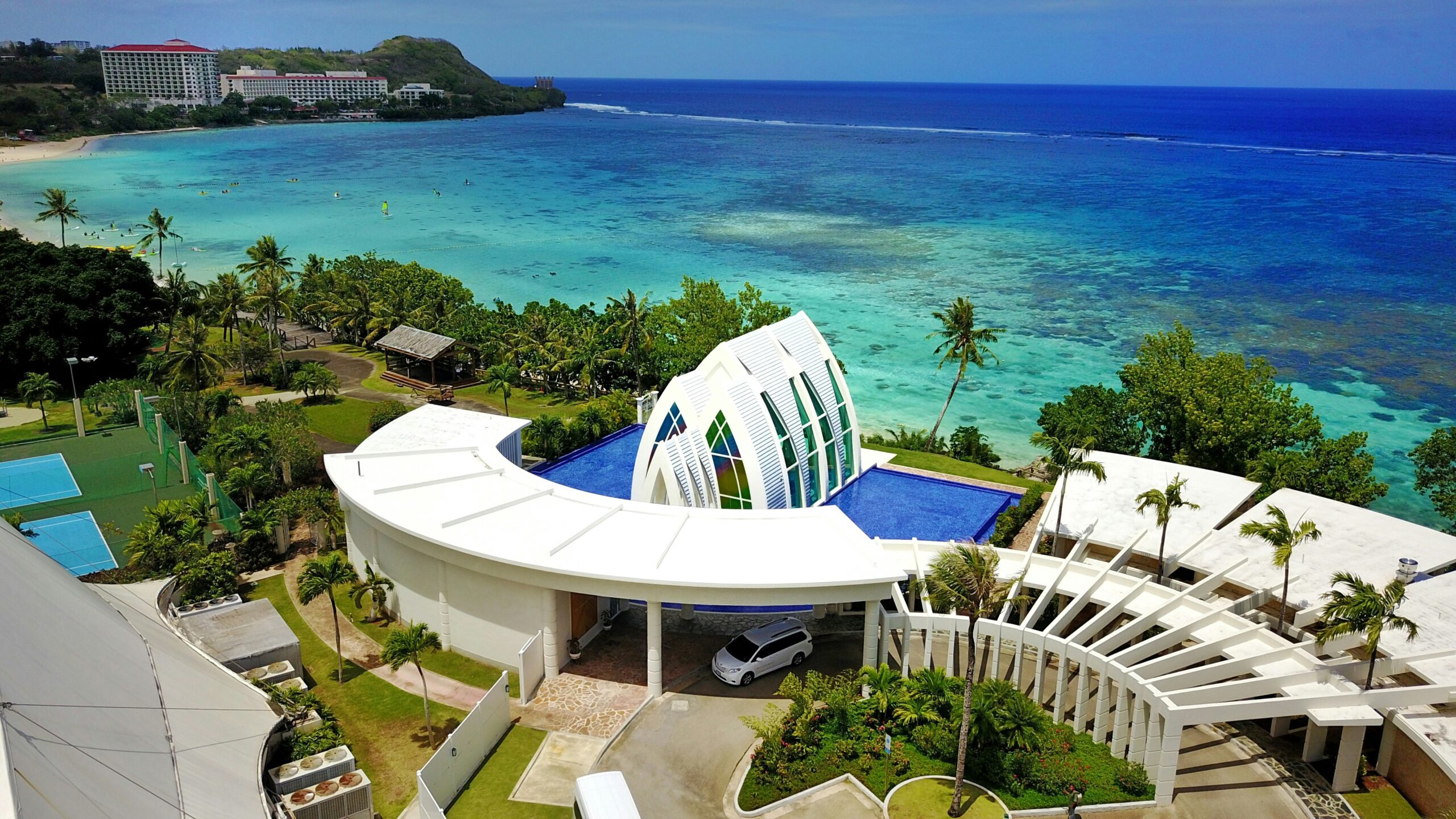 beach front resort at tumon bay, guam